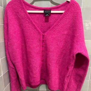 CLUB MONACO  / SWEATER / BRIGHT PINK / Large